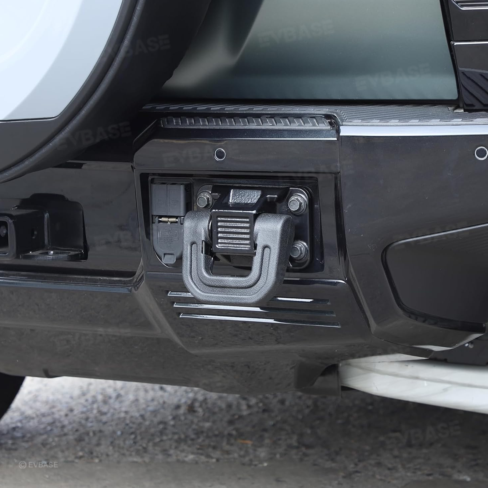 Tow Hook Covers for GMC Hummer EV Front Rear Bumper Performance D-ring Recovery Hook 3PCS