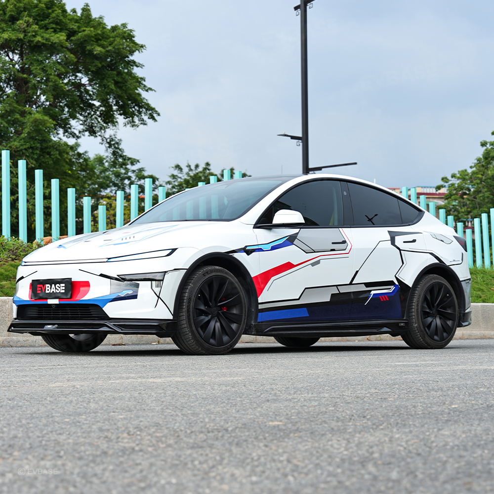 Wheel Covers for Tesla Model Y Juniper 20 Inch Helix 2.0 Wheels Matte Black Wheel Hubcaps