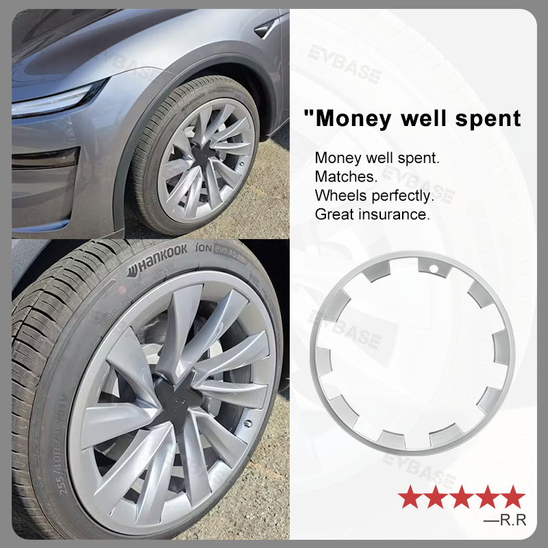 Rim Protector for Tesla Model Y Juniper 20'' Helix 2.0 Wheels All-in-one Rimcase Exterior Protective Trims