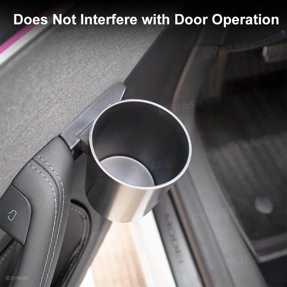 Model Y Juniper/ 3 Highland ABS Side Door Cup Holder Special Storage Drink Holder 4PCS