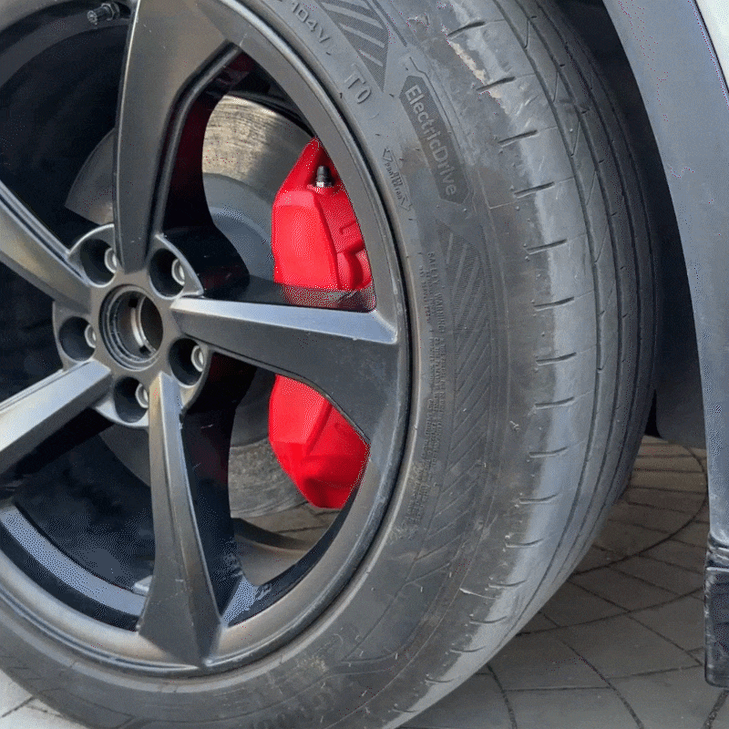 Model Y Juniper Silicone Brake Caliper Covers Protector Set Slip-On Fit & No Wheel Removal