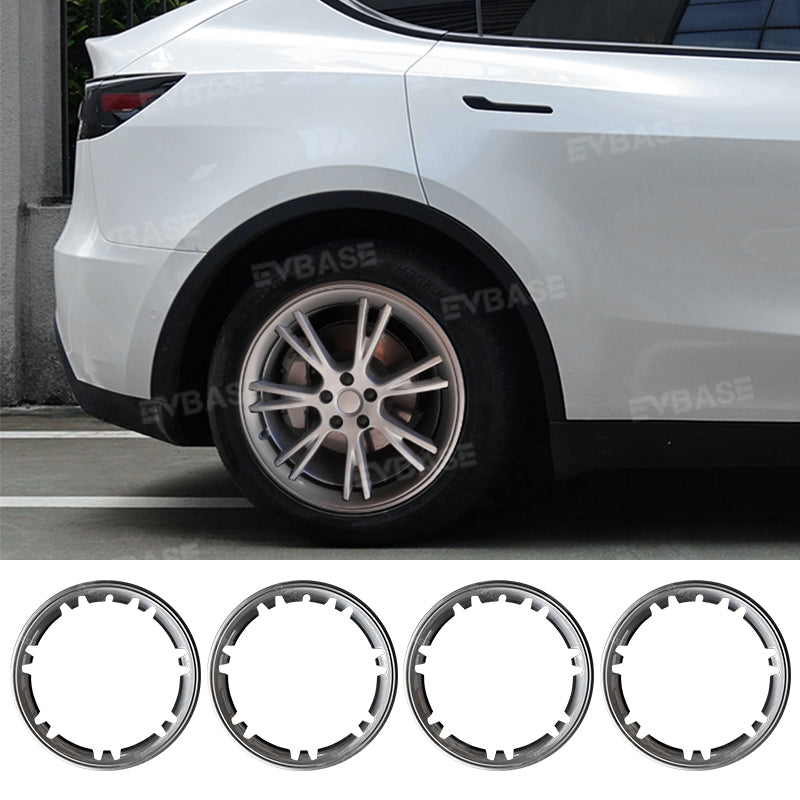 EVBASE Model Y 19/20/21-inch RimCase Tesla Überturbine Wheels Rim Protector for Model Y 3(Set of 4)