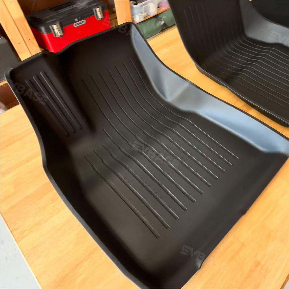 Model 3 Highland Floor Mat Cargo Liner Back Seat Cover Tesla Interior Accessories 3PCS Set EVBASE
