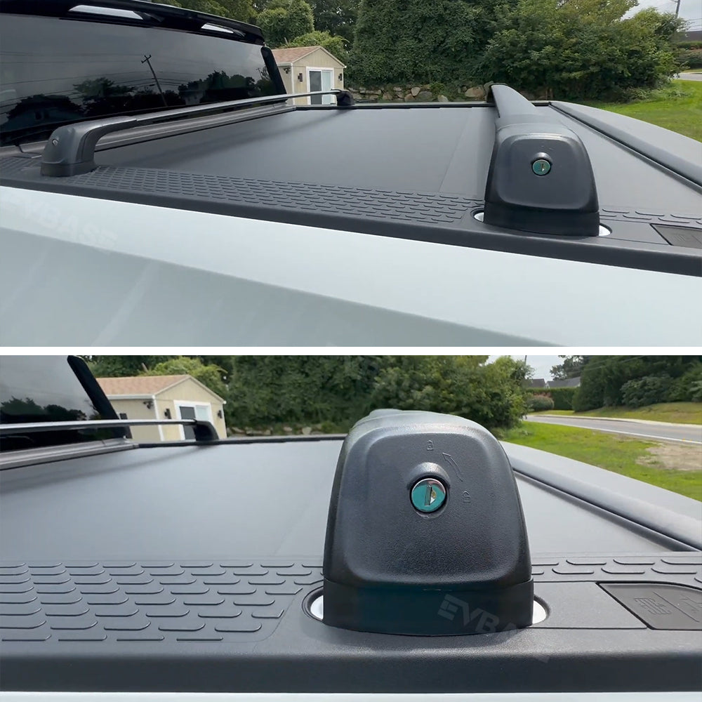 Cargo Crossbars for R1T/R1S Roof Rack Lockable Rooftop Luggage Rack 2pcs for Rivian