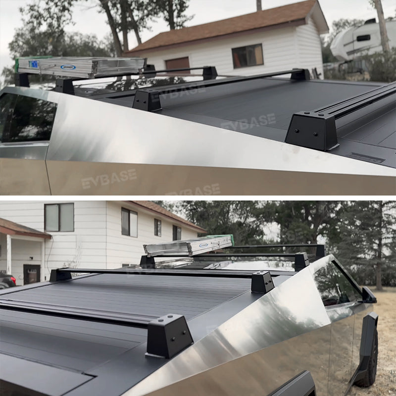 Cybertruck Roof Rack Cross Bars Cargo Rack Rails for Tesla