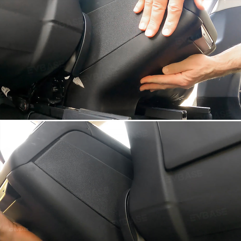 Model Y Juniper Interior Protection Covers Center Console Side & Rear Center Console Lower Protection Mats & Rear Trunk Side Protectors & Seat Slide Rail Anti-Kick Guard for Tesla