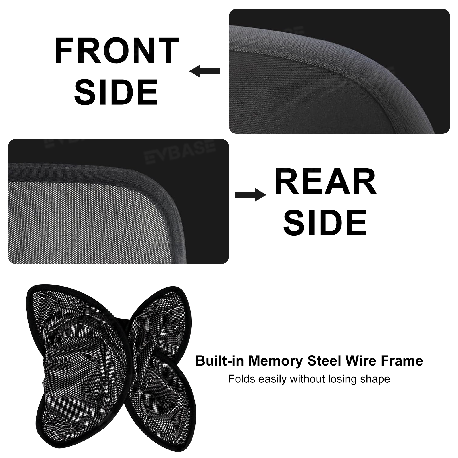 Glass Roof Sunshade for Hummer EV Ice Crystal Sun Shield Foldable Sunroof Shade