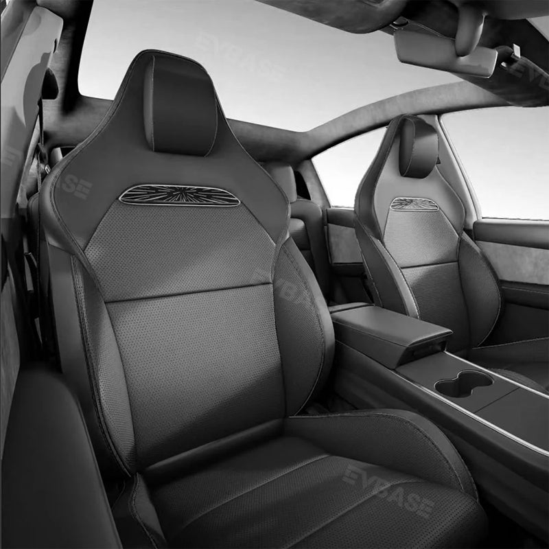 Model 3 Y Sport Seats Replacement Nappa Leather Inspired By Model 3 Highland Performance Seat for Tesla