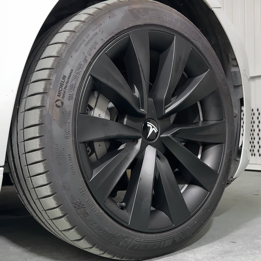 Model 3 Wheel Covers 18inch Wheel Caps Inspired by Model Y Juniper Helix Wheels for Tesla