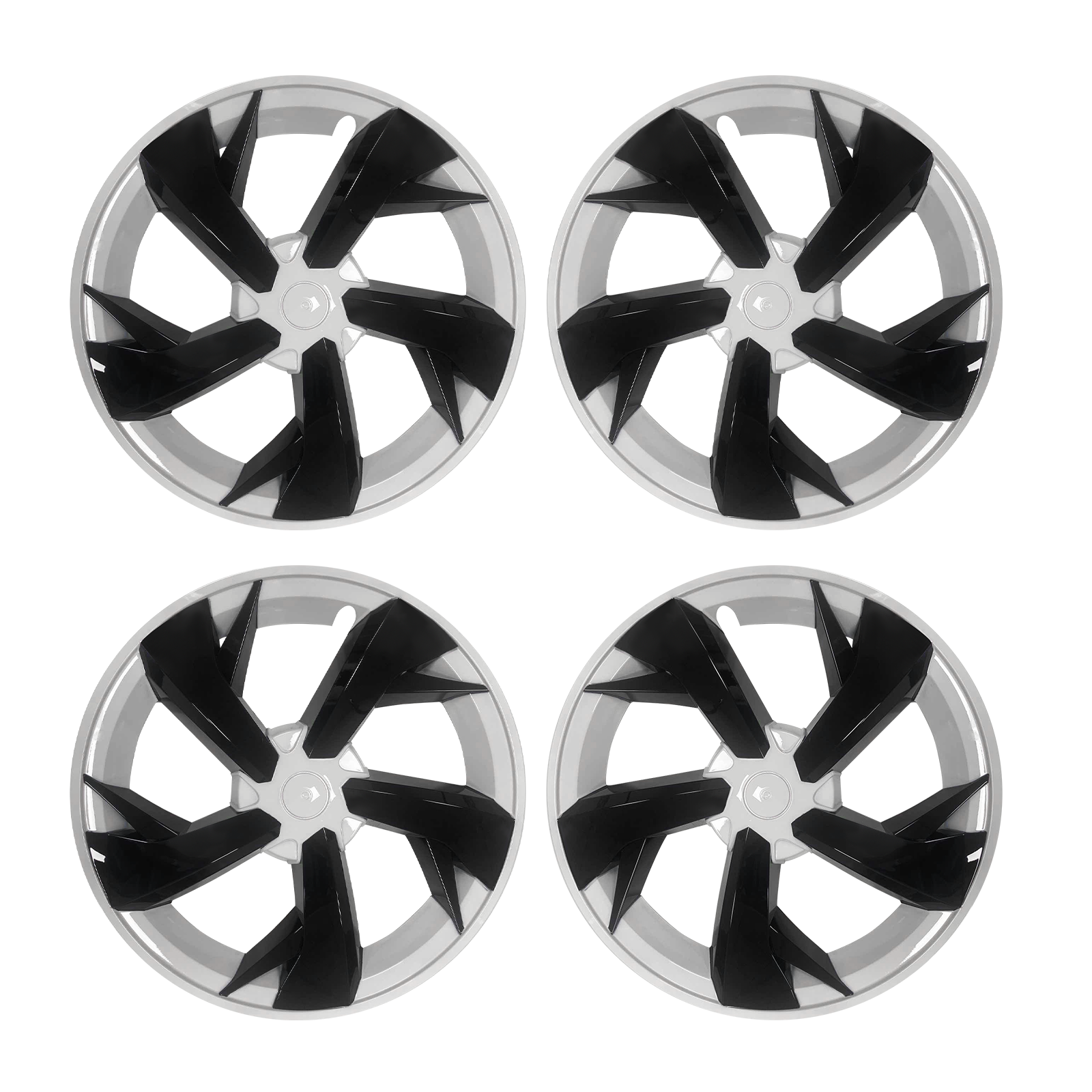 Hubcaps for Model Y Juniper 19 Inch Crossflow Wheels OEM Style Wheel Covers Exterior Accessories Upgrade 4PCS