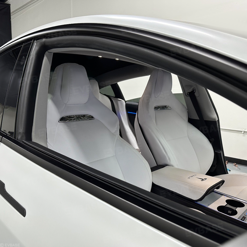 Model 3 Y Sport Seats Replacement Nappa Leather Inspired By Model 3 Highland Performance Seat for Tesla