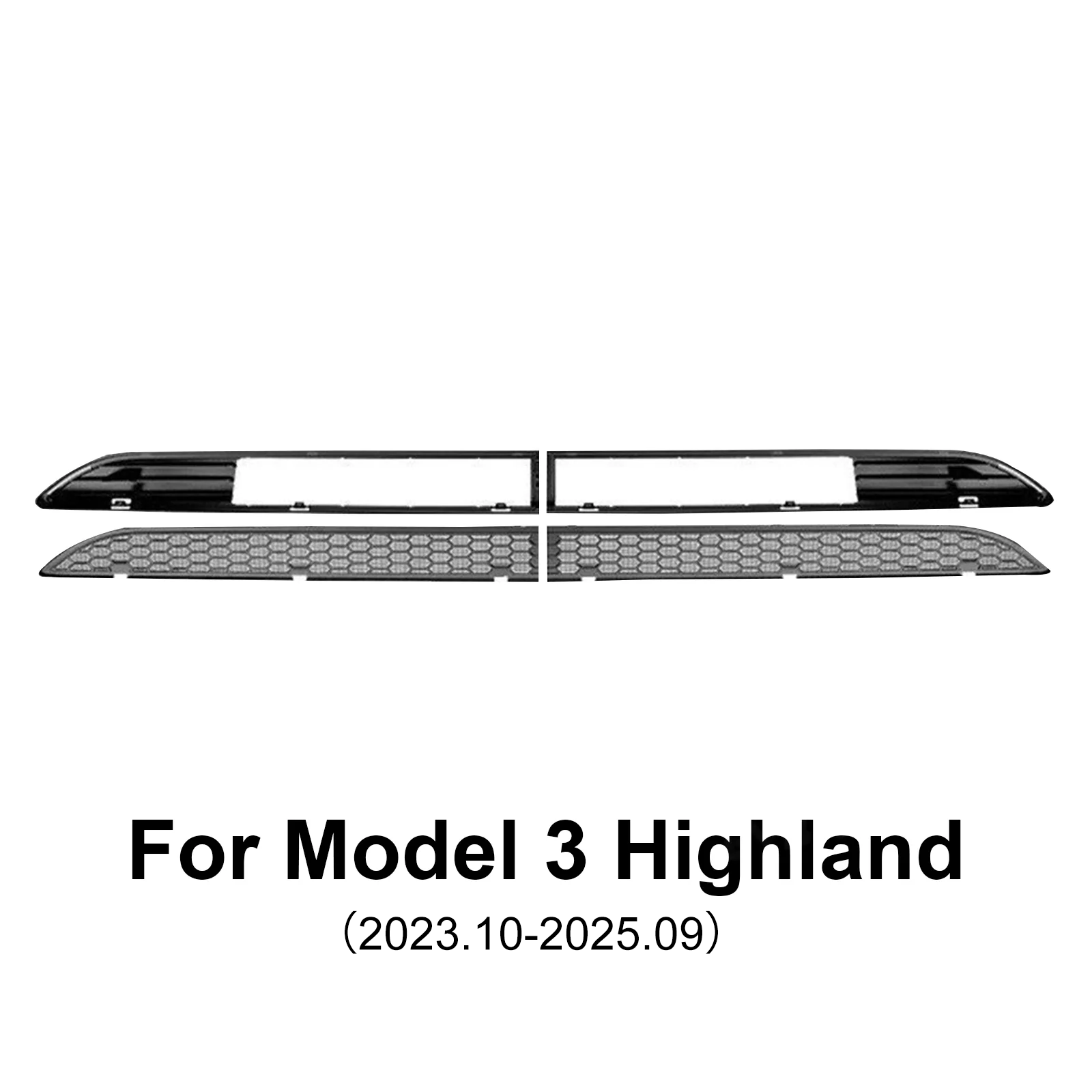 Model 3 Highland/ Y Juniper Grille Mesh Insert for Tesla Radiator Protective Mesh Grille Panel