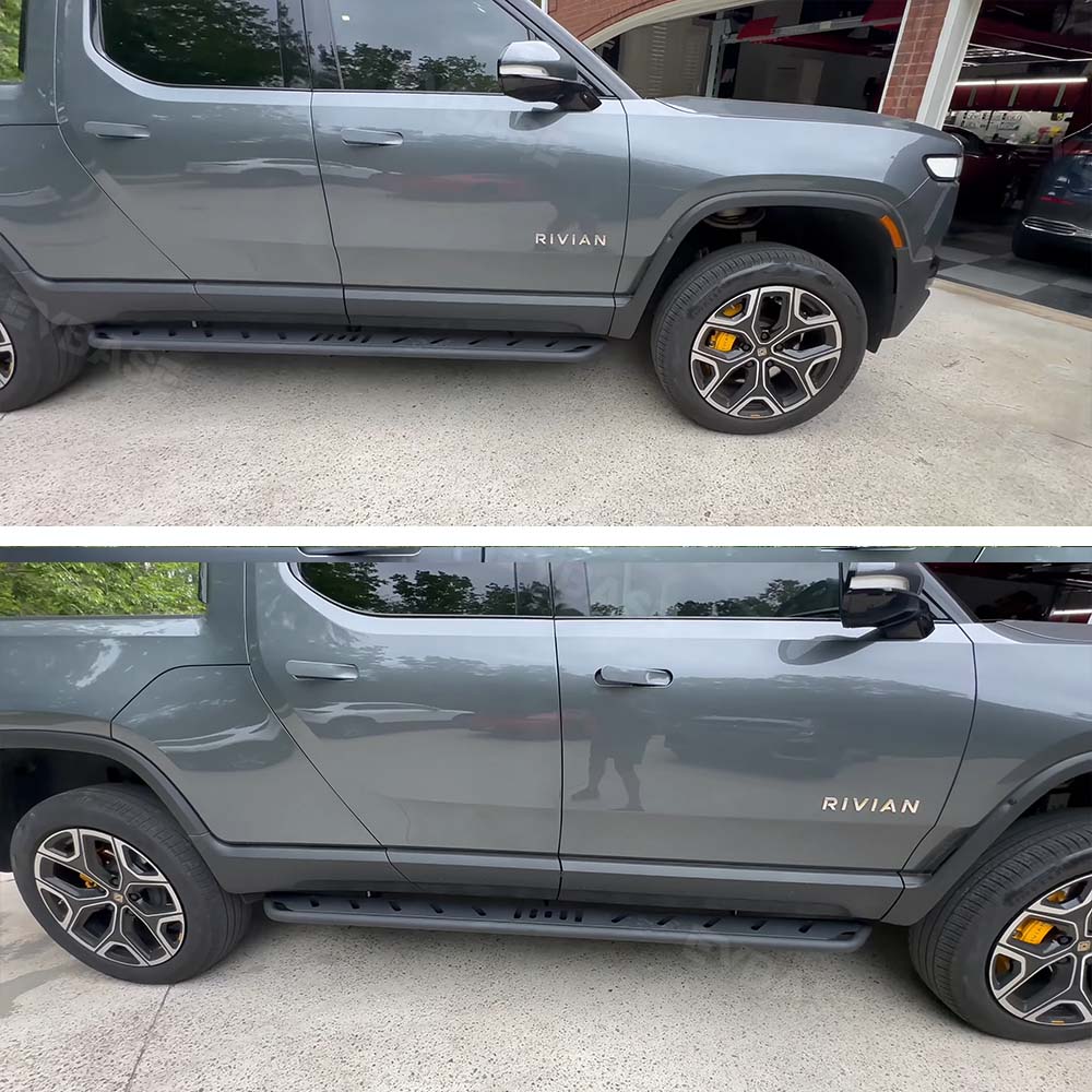 Running Boards for Rivian R1T/ R1S Exterior Accessories Fixed Running Boards