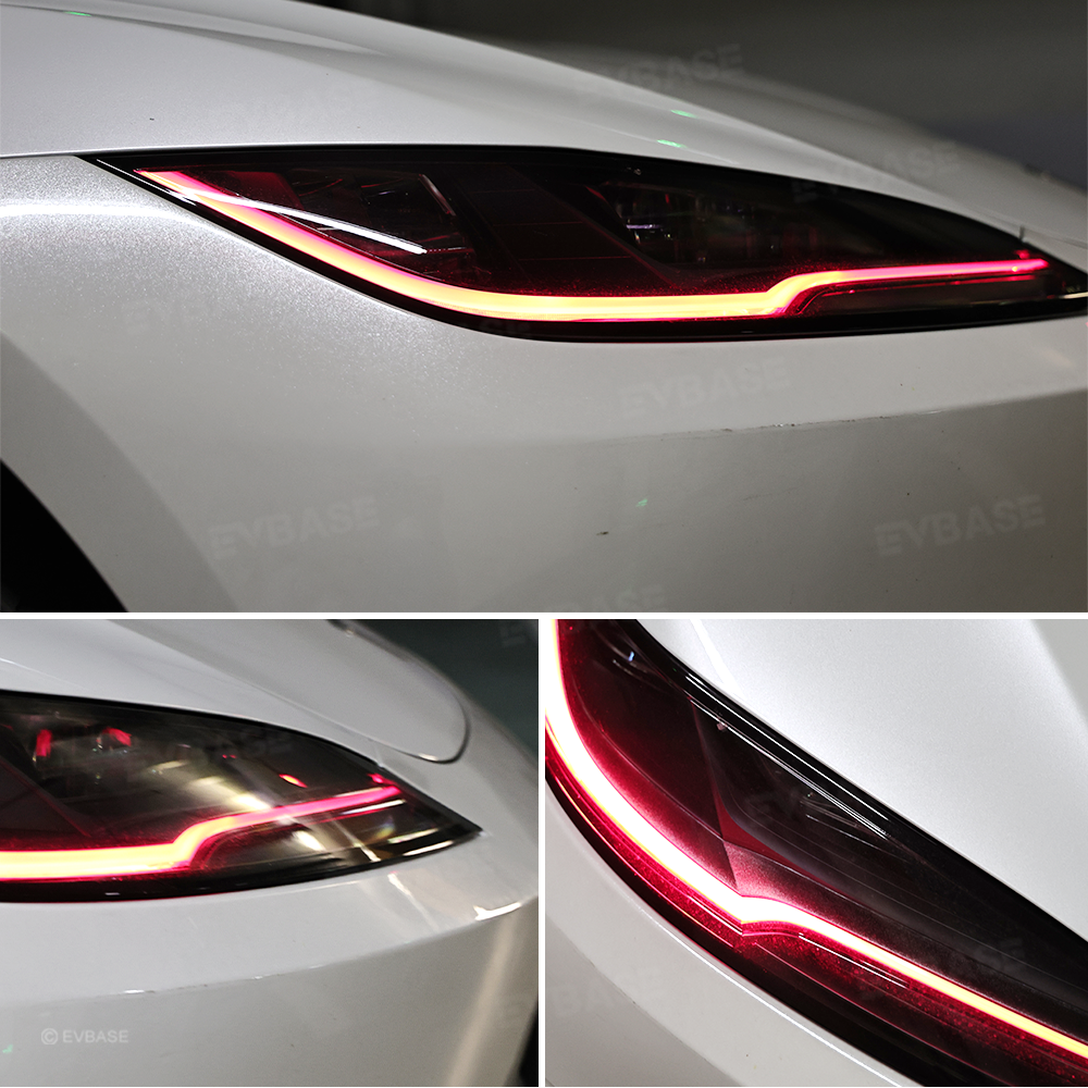 Model 3 Highland Daytime Running Lights Upgraded 2.0 RGB Headlights LED DRL Upgrade Kit with Factory Screen Control