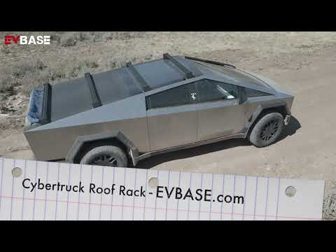 Cybertruck Roof Rack Cross Bars Cargo Rack Rails for Tesla