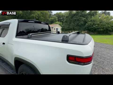 Cargo Crossbars for R1T/R1S Roof Rack Lockable Rooftop Luggage Rack 2pcs for Rivian