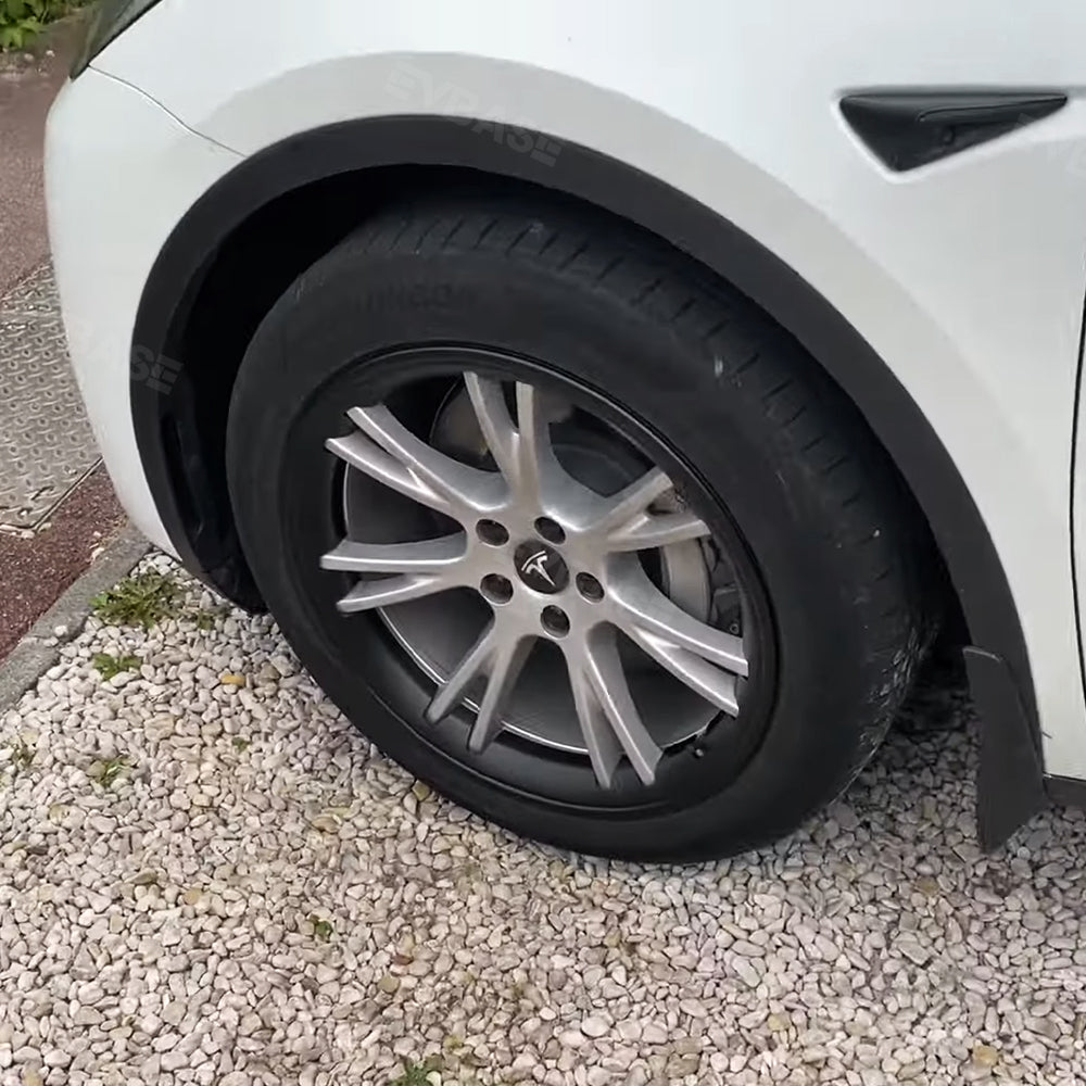 Model Y Wheel Rim Protectors 19Inch ABS Rim Guard Rimcase With Lug Nut Cover for Tesla| EVBASE