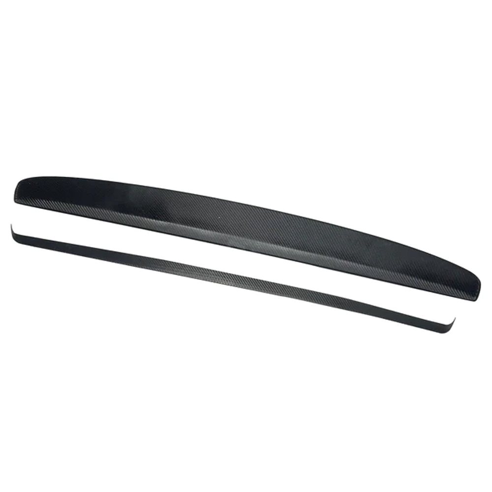 EVBASE Real Carbon Fiber Tesla Dashboard Front Door Cover Trim para el modelo 3 Y
