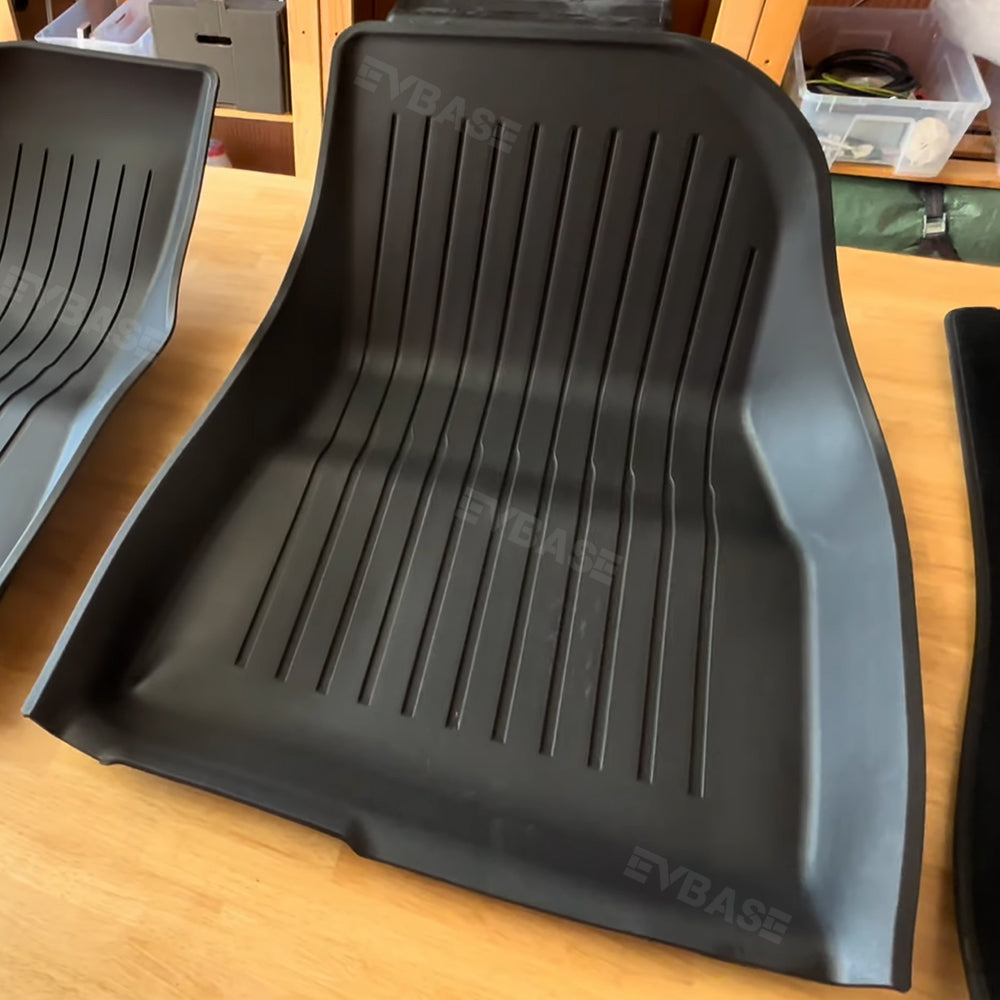 Model 3 Highland Floor Mat Cargo Liner Back Seat Cover Tesla Interior Accessories 3PCS Set EVBASE