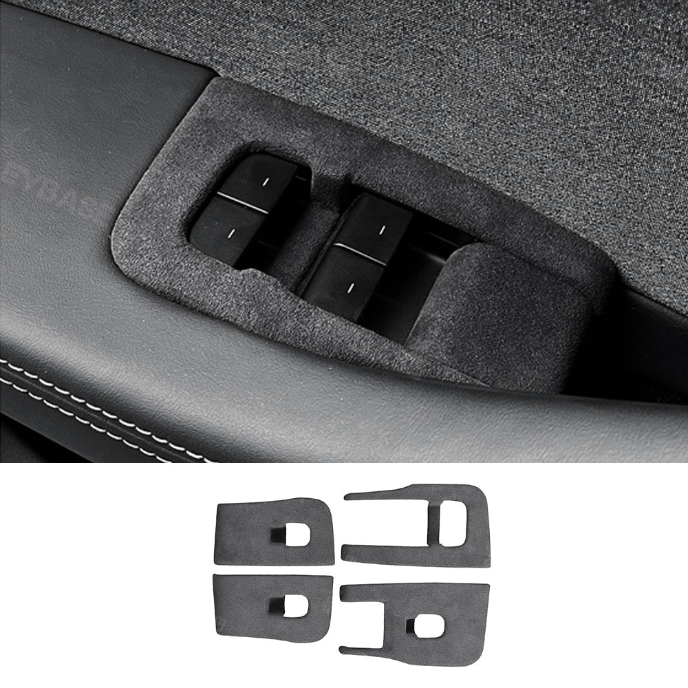 Model 3 Highland Alcantara Window Lift Switch Button Cover Left Hand Drive Panel Trim Sticker for Tesla