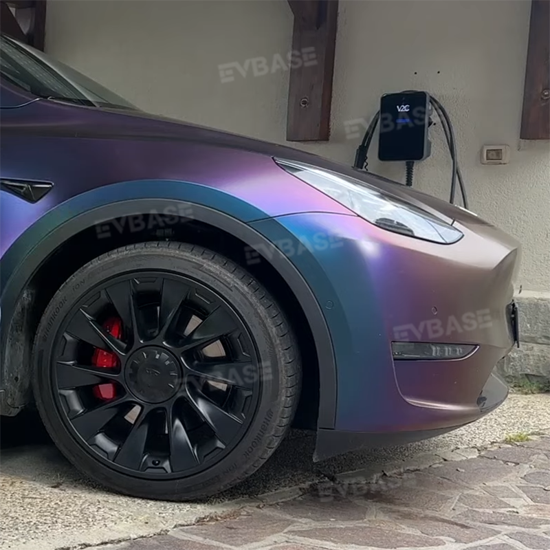 Model Y Wheel Rim Protector 20 Inch Induction Wheels All-in-one Mecha Style ABS Rimcase for Tesla