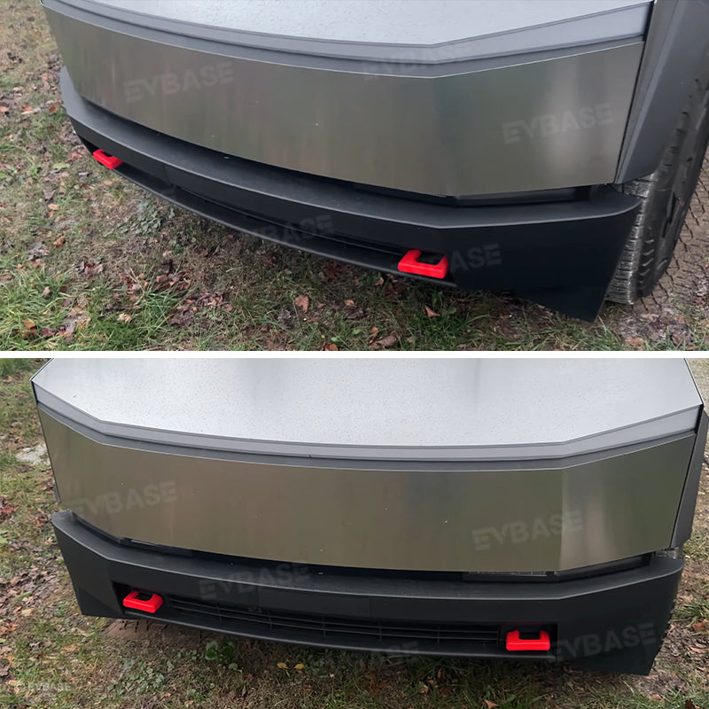 Cybertruck Hook Covers Front Tow Hook Silicone Protective Covers 2PCS EVBASE