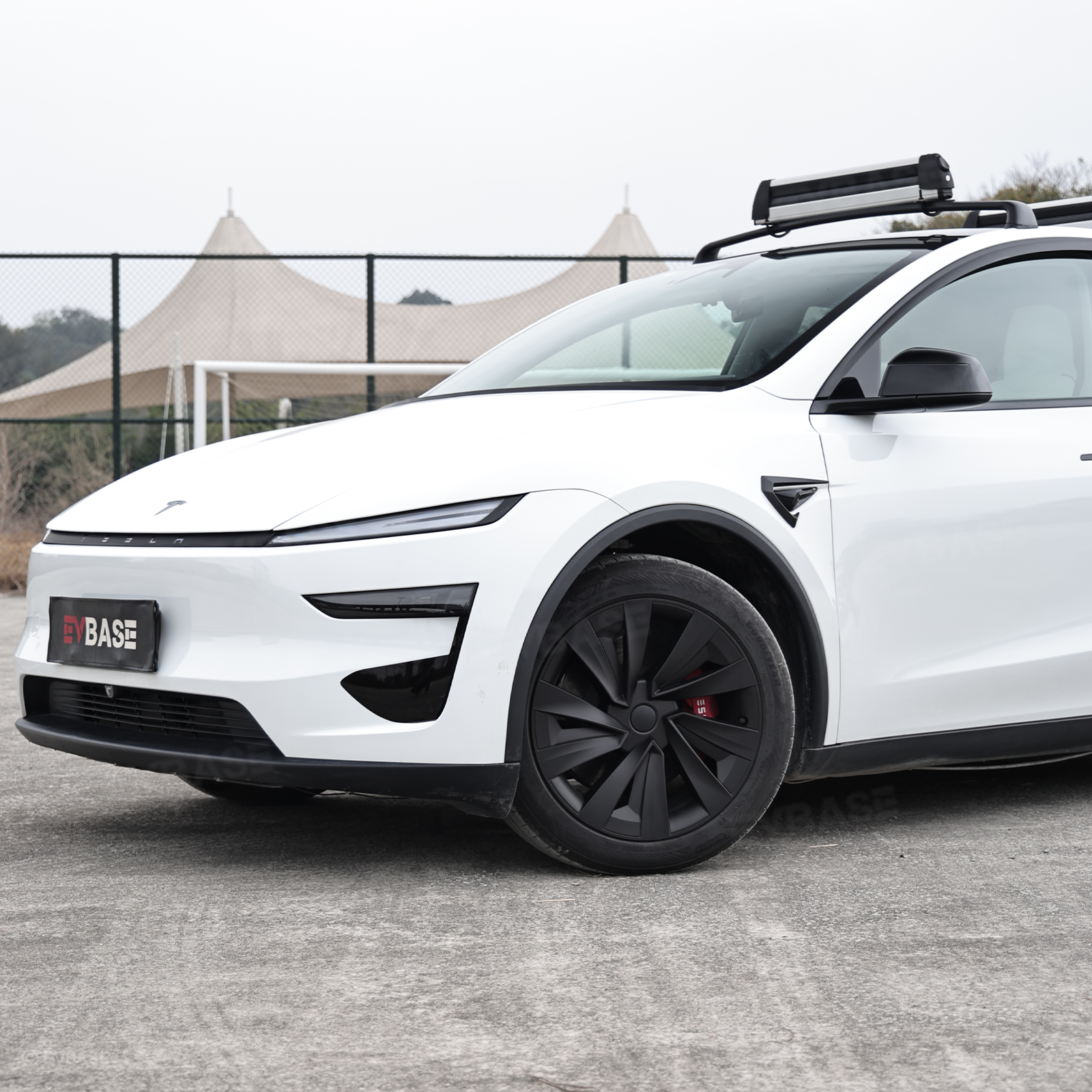 Model Y Juniper Wheel Covers for 19 Inch Tesla Wheel Spiral Style Aero Tesla Hub Caps 4PCS