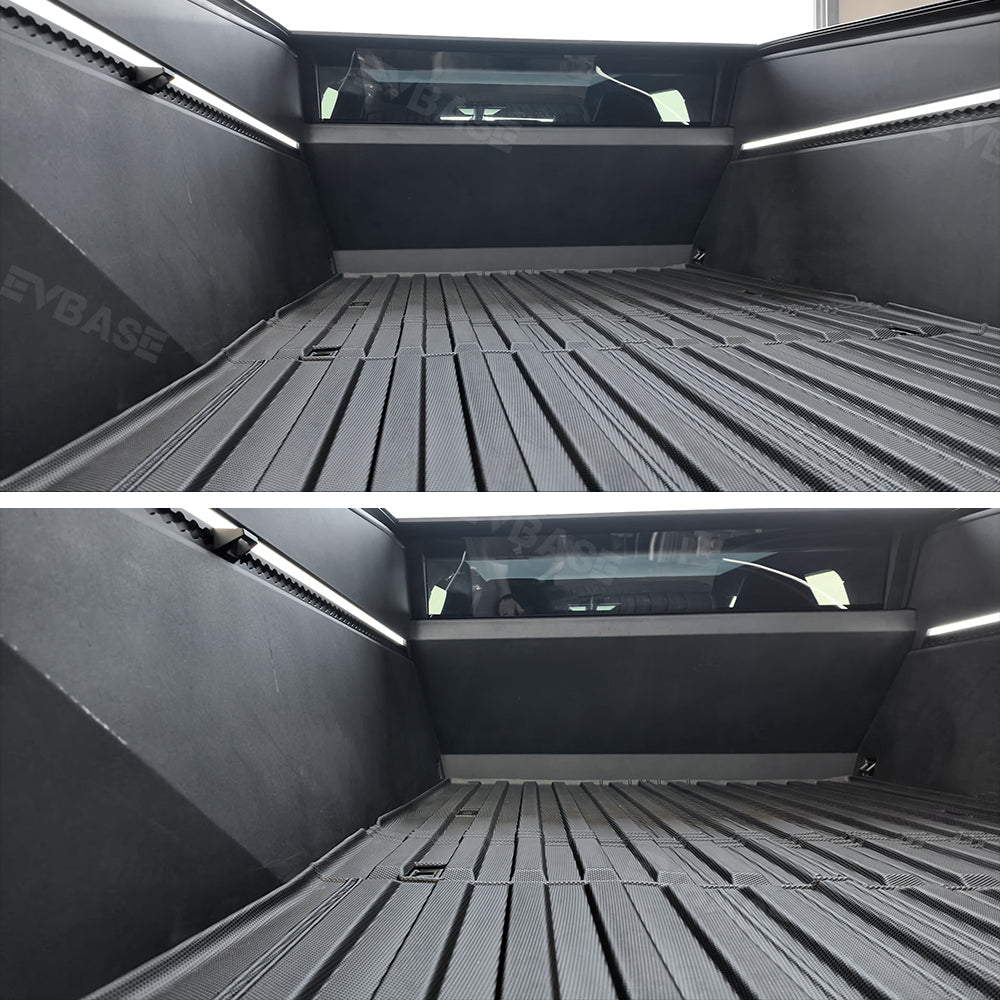 Cybertruck Truck Bed Liner Mat Foldable Pickup All Weather Rugged Bed Cover Cargo Floor Mat for Tesla