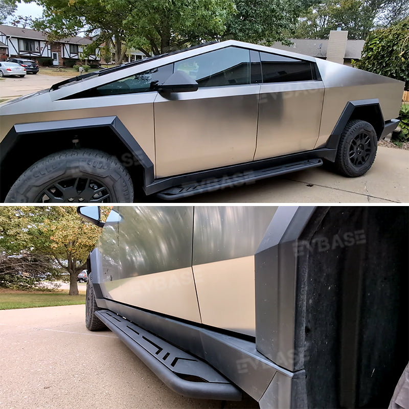 40%OFF - Tesla Cybertruck Running Boards Side Steps Cybertruck Exterior Accessories EVBASE