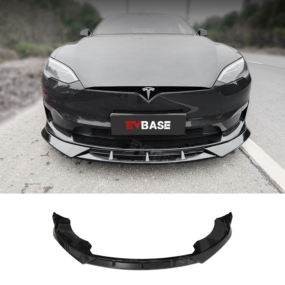 Model S Front Bumper Lip ABS Splitter Performance Spoiler Racing Style For Tesla