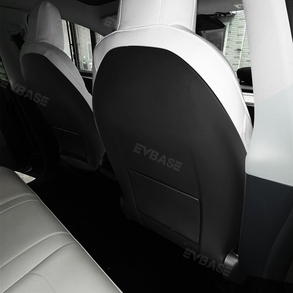 EVBASE Custom Seat Covers NAPPA Leather Seat Protector Interior Accessories For Tesla Model 3