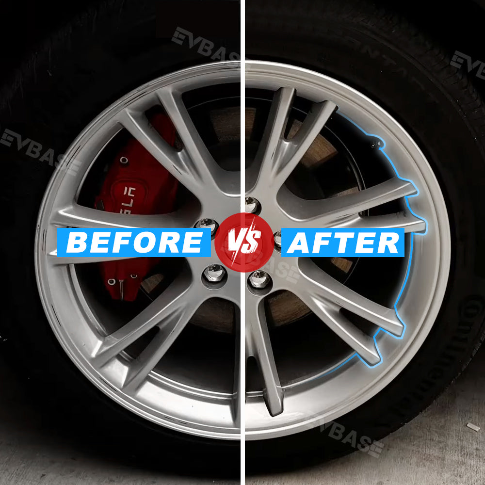 Model Y Wheel Rim Protectors 19Inch ABS Rim Guard Rimcase With Lug Nut Cover for Tesla| EVBASE