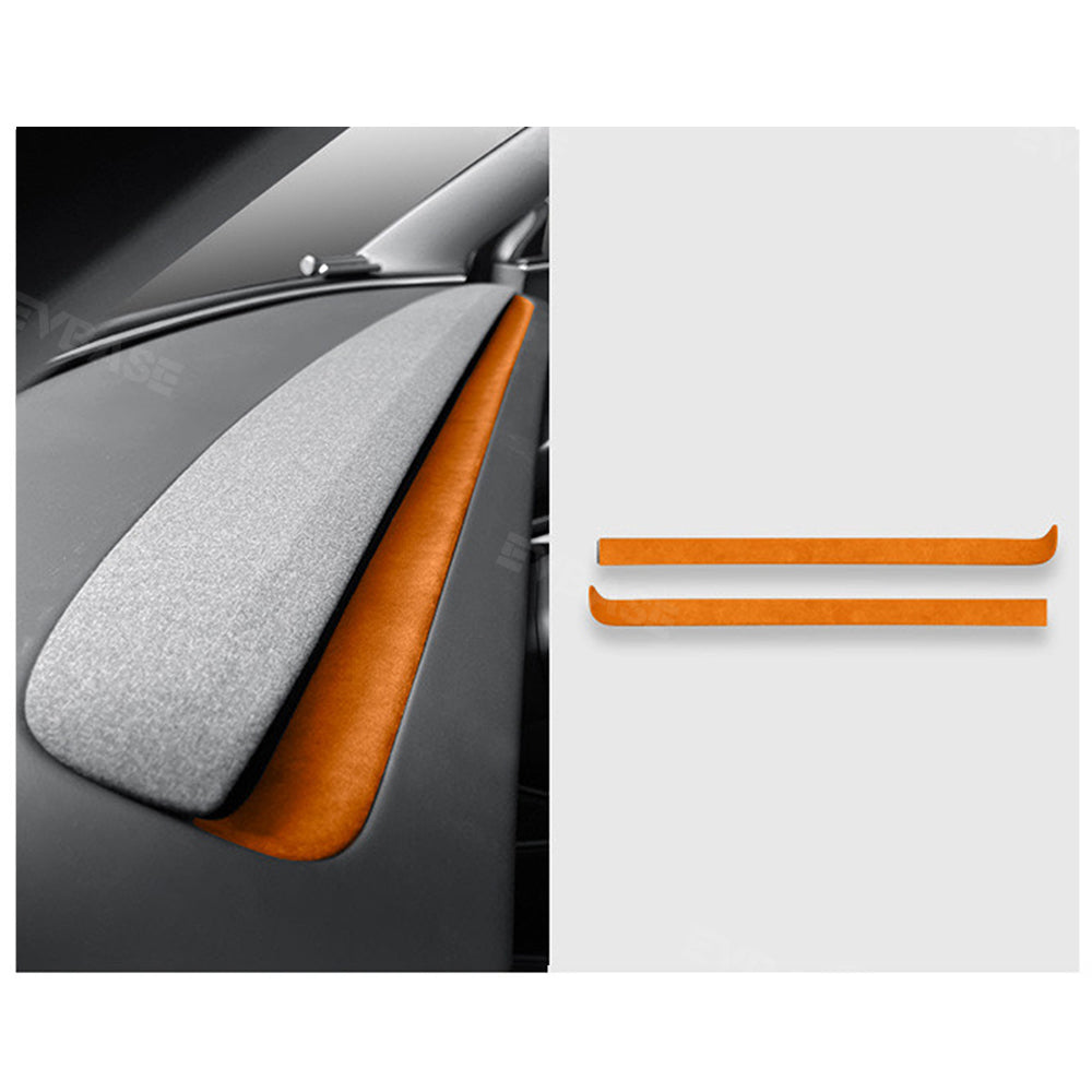 Model 3 Highland Alcantara Dashboard Air Outlet Cover Sticker Panel Trim Strip for Tesla