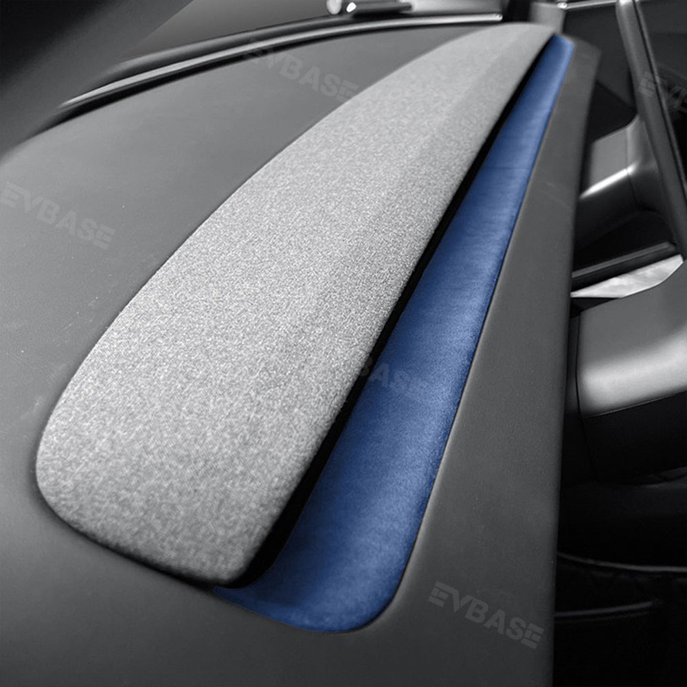 Model 3 Highland Alcantara Dashboard Air Outlet Cover Sticker Panel Trim Strip for Tesla