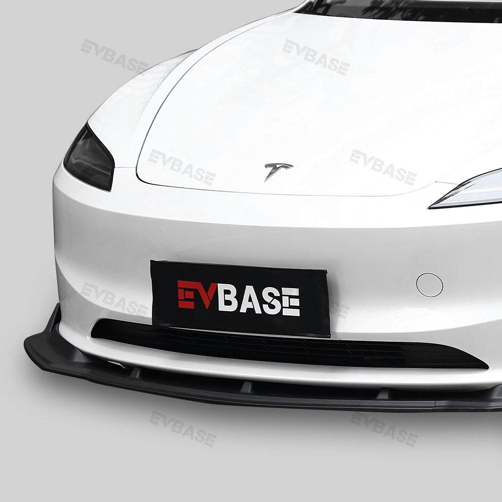 Model 3 Highland Front Bumper Lip ABS Splitter Front Apron Body Kits Spoiler Fascia 3-Stage For Tesla