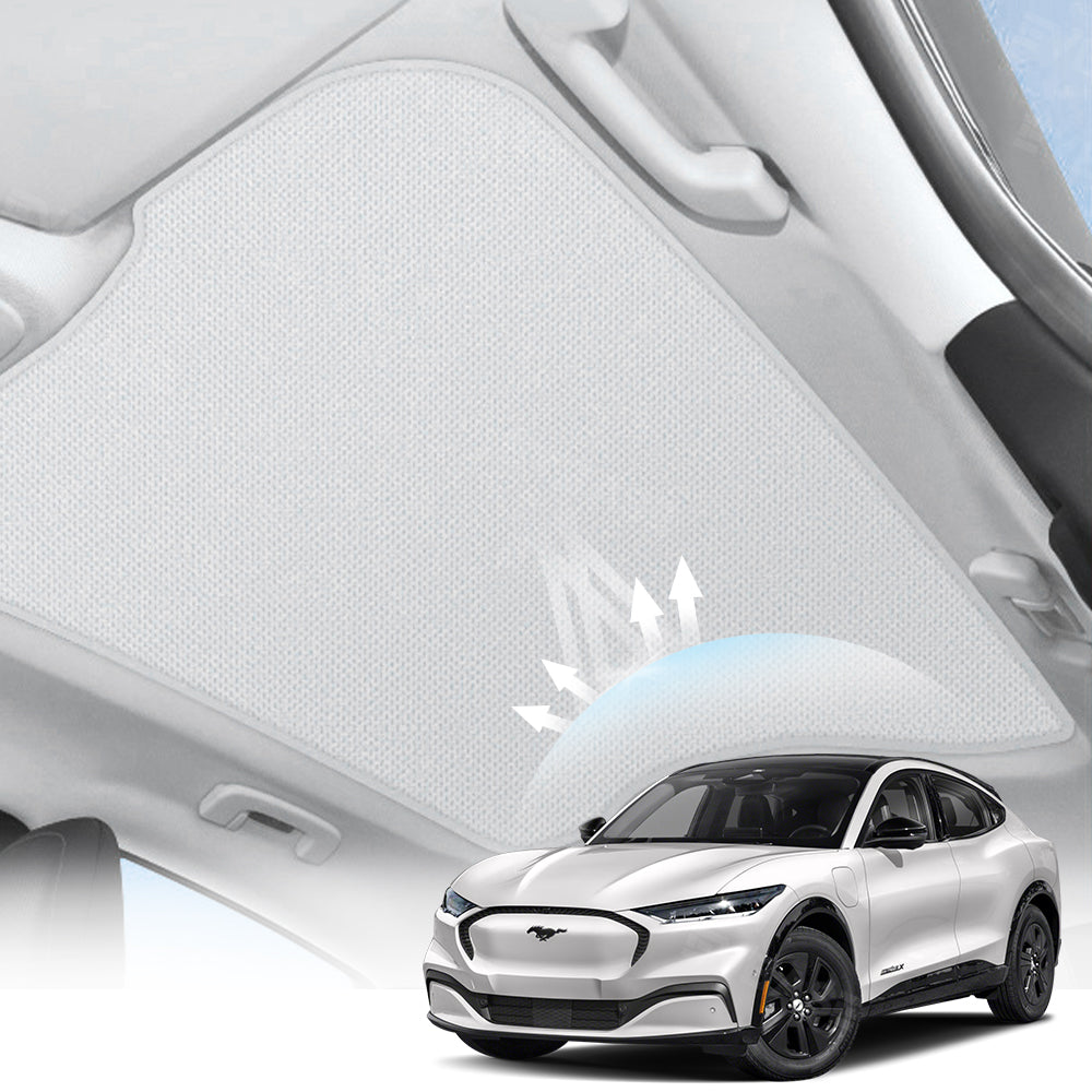 Sunroof Sunshade for Ford Mustang Mach-E Glass Roof Sun Visor Windshield Window Sun Shade Umbrella Heat Shield Cover