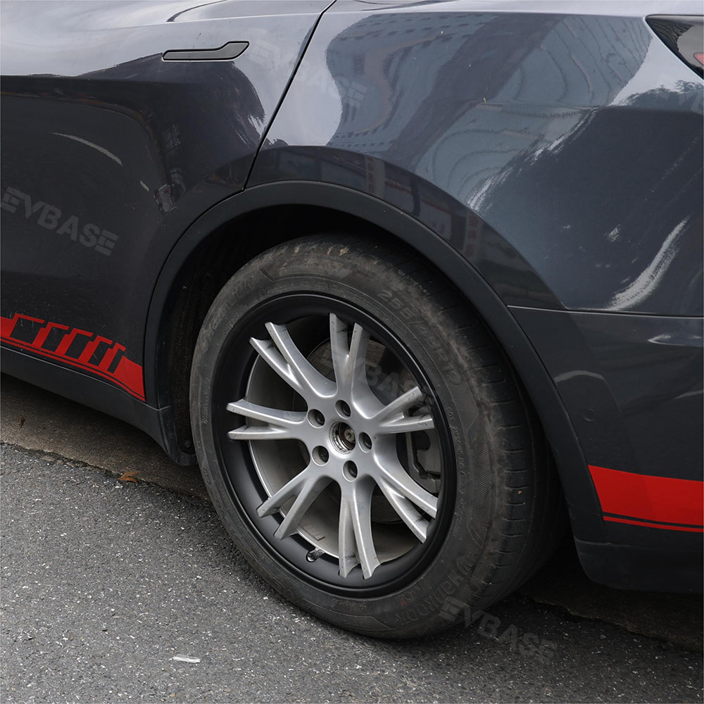 Model Y Wheel Rim Protectors 19Inch ABS Rim Guard Rimcase With Lug Nut Cover for Tesla| EVBASE