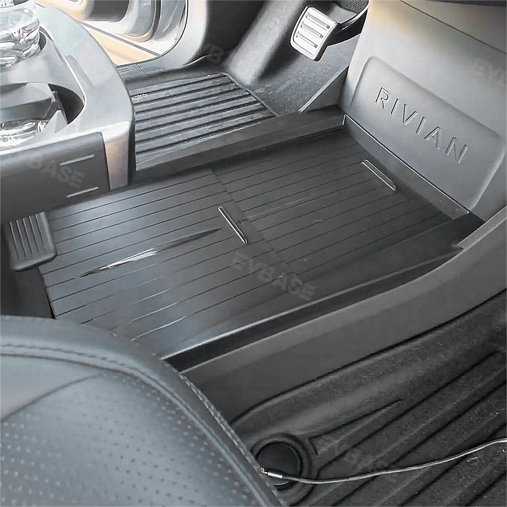 Updated Center Console Tray for R1T/R1S Lower Center Console Hidden Organizer Storage Box for Rivian