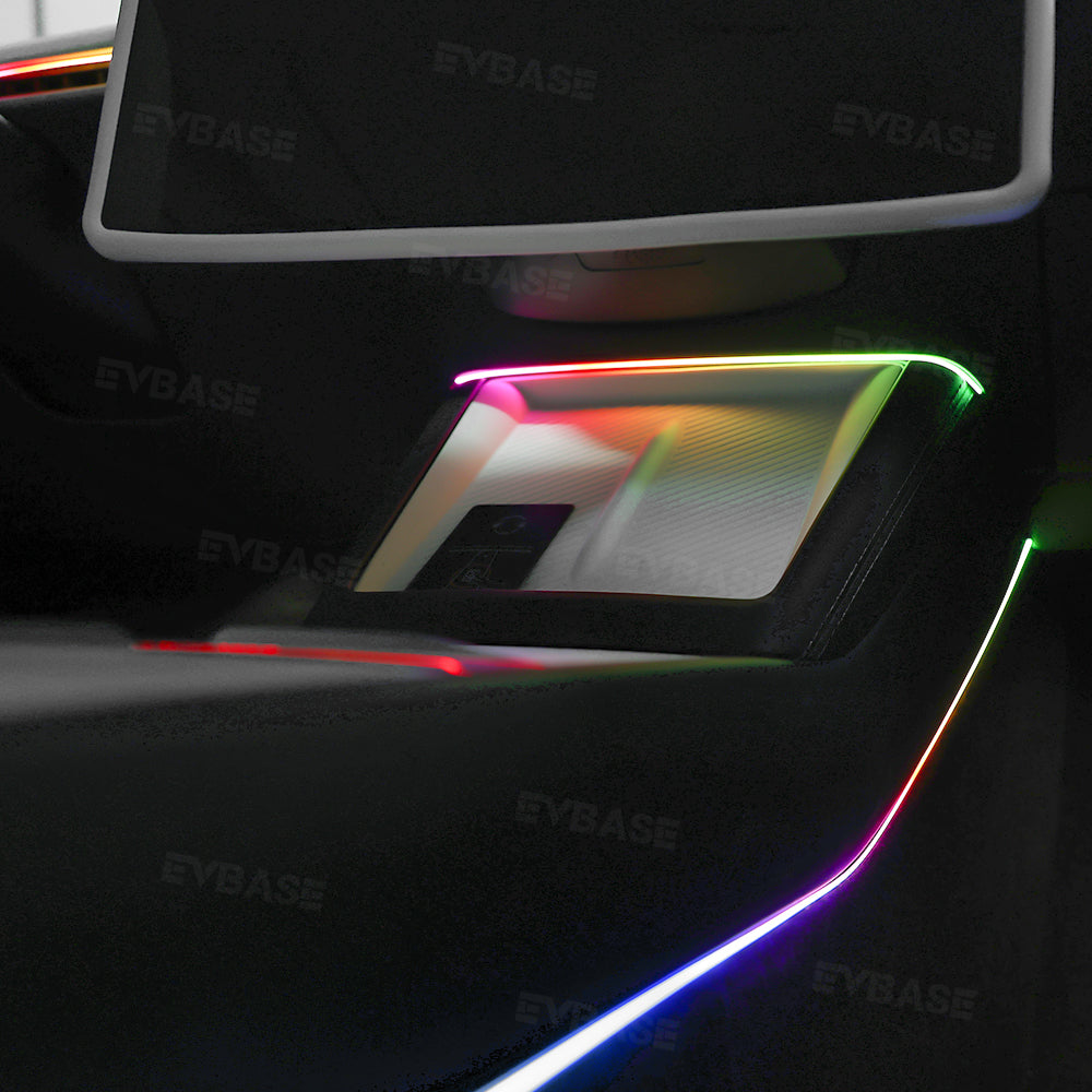 Model Y Juniper Ambient Lighting Kits Center Console Dashboard RGB LED Strip