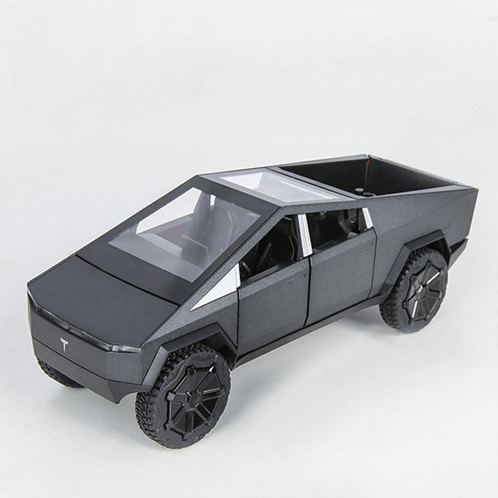 Tesla Cybertruck De Juguete 1:24 Con Luz Y Sonido Moto - Modelo Con Plataforma Y Estación De Carga Cybertruck 1:24 Con Moto Tesla Cybertruck De Juguete 1:24 Con Luz Y Sonido Moto - Modelo Con Plataforma Y Estación De Carga Cybertruck 1:24 Con Moto