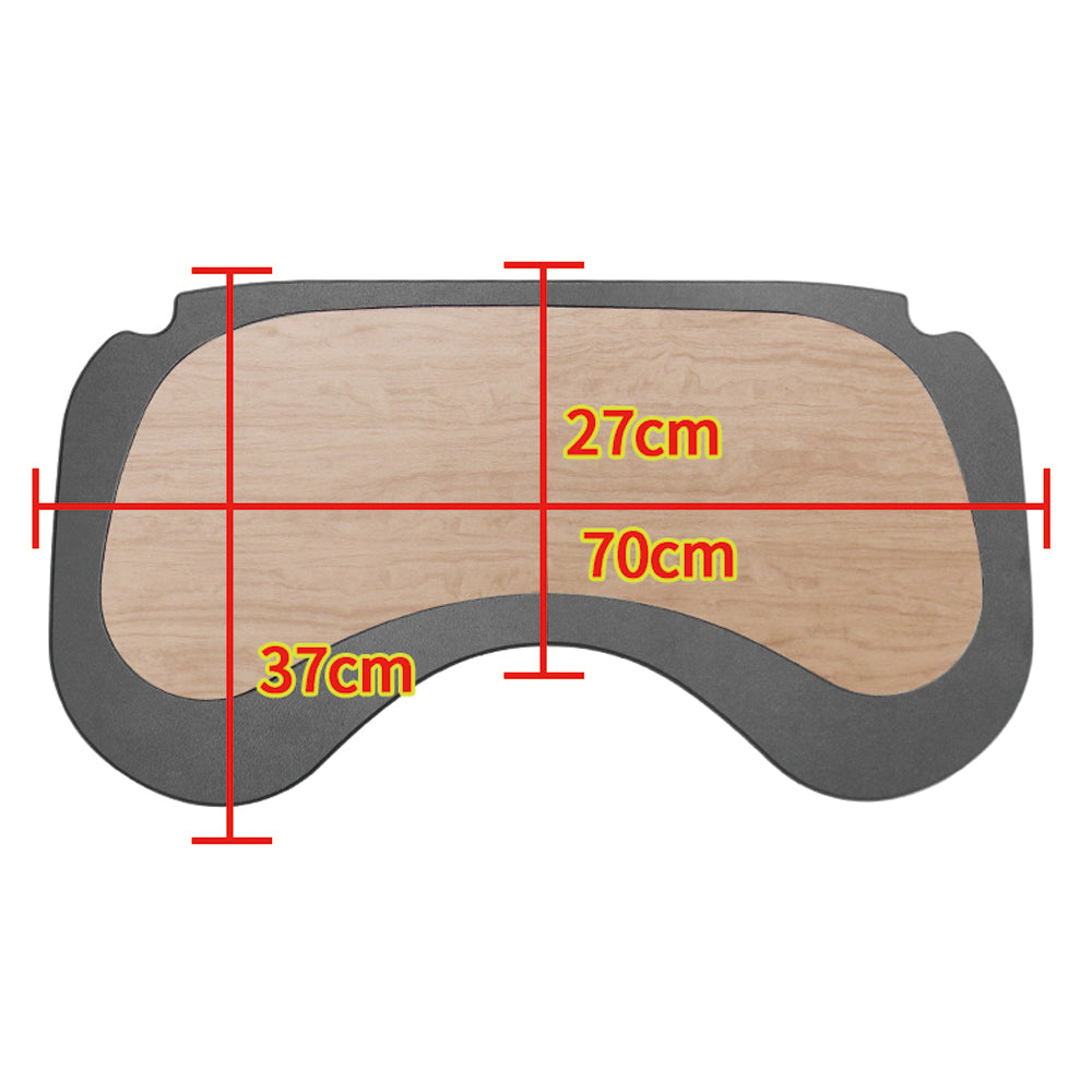 Model 3 Model Y Folddable Table Tray Wood Grain Small Table for Tesla