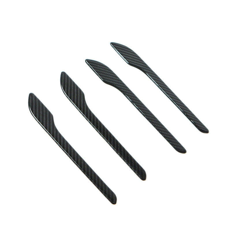 EVBASE Carbon Fiber Tesla Door Handle Cover For Model Y Juniper
