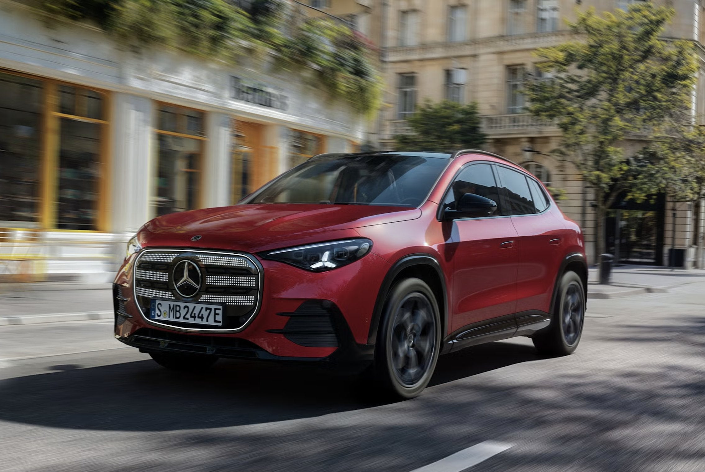 New Mercedes-Benz GLA EV Targets 350 Miles and 320-kW Charging