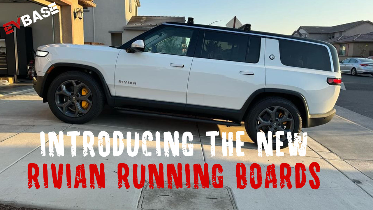 Introducing Our Enhanced Rivian Running Boards: The Perfect Upgrade You've Been Waiting For!