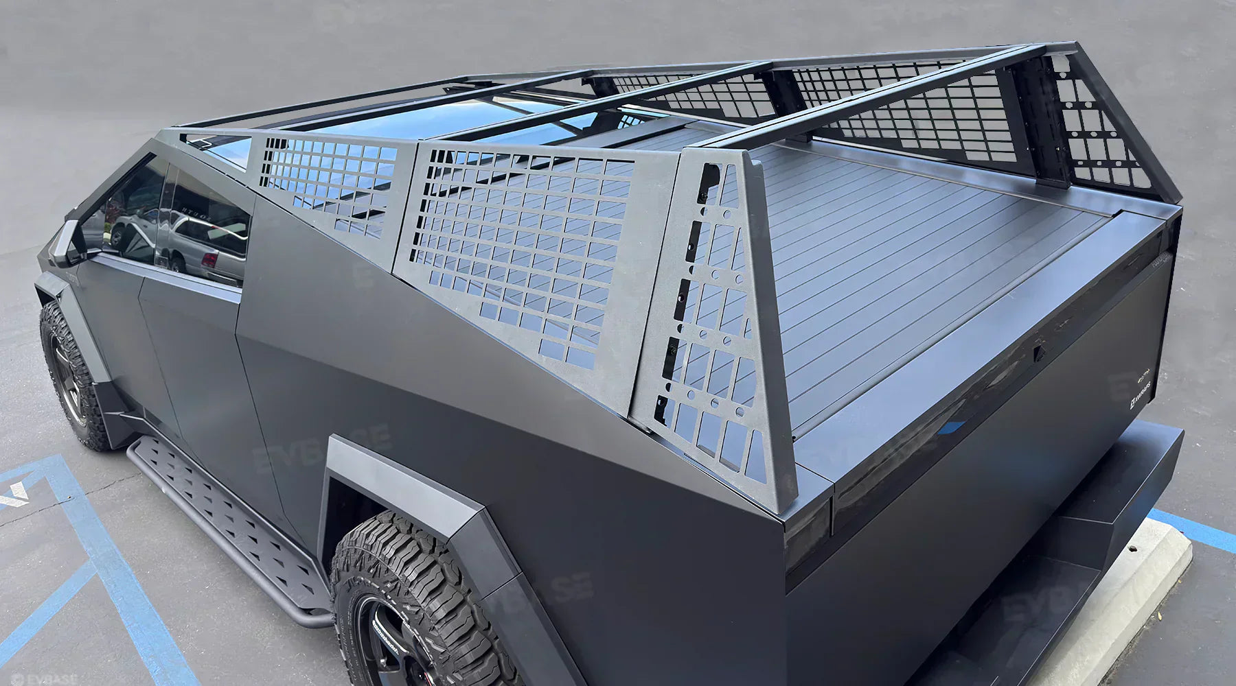 The Ultimate Guide to the Tesla Cybertruck Roof Rack Platform with MOLLE Panel Organizer