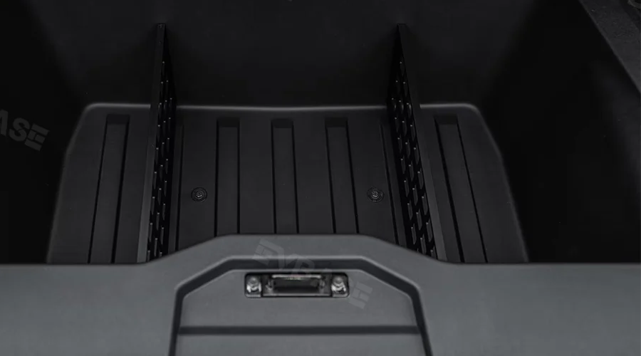 Enhance Your Tesla Cybertruck with the TPE Sub-Trunk Divider and Gear Locker Dividers