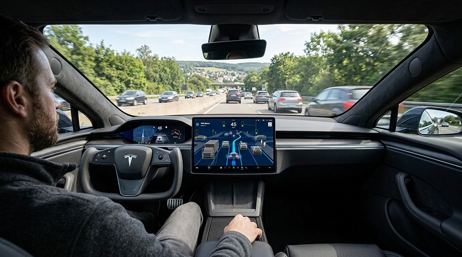 Elon Musk Highlights Harsh Reality Behind Tesla’s Full Self-Driving Progress