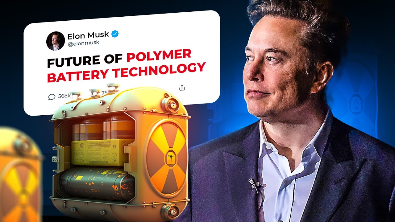 No Lithium Needed: Elon Musk Reveals Brand New Polymer Battery Technol –  EVBASE-Premium EV&Tesla Accessories
