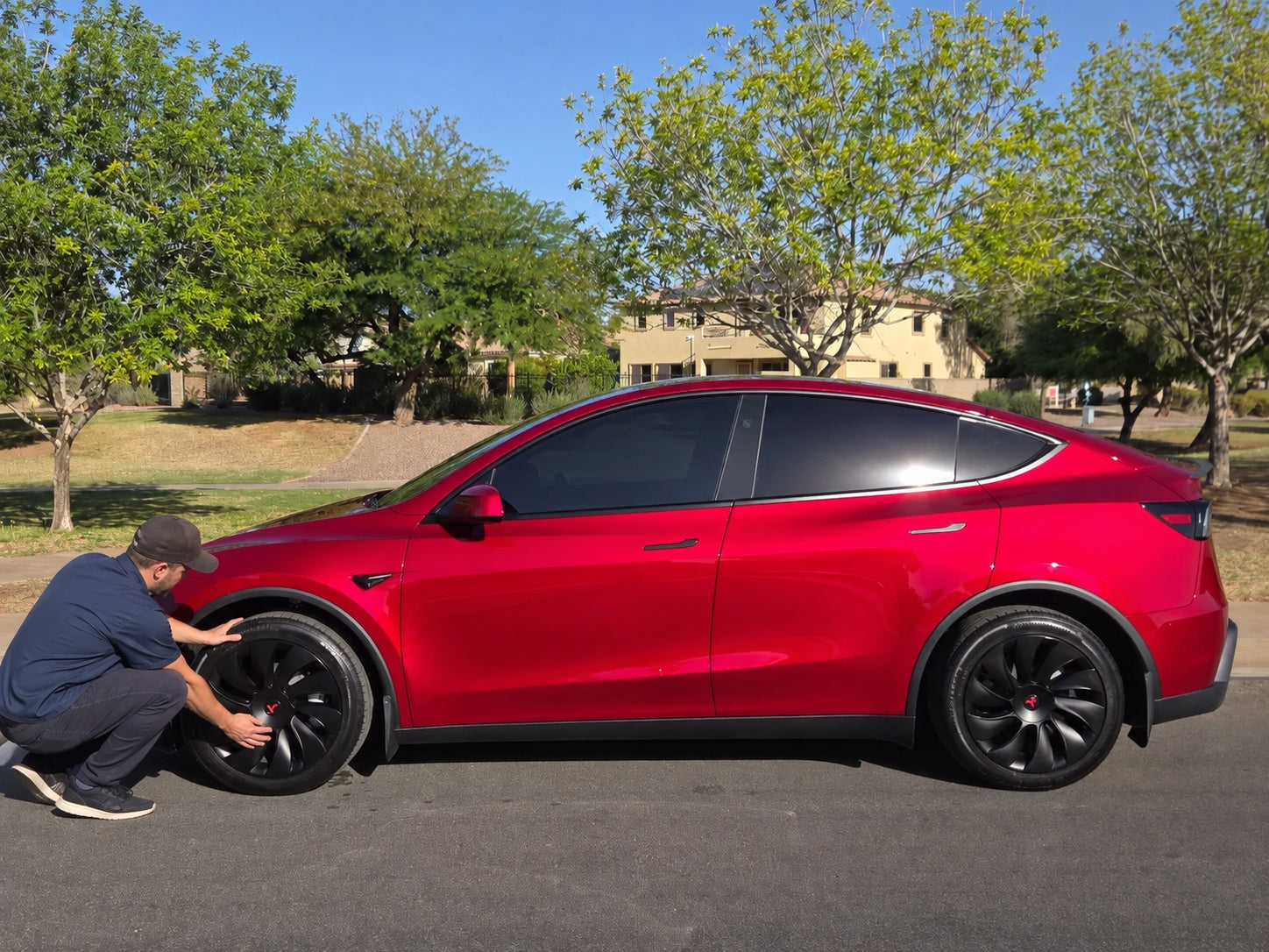 How Alex Gave His Model Y Juniper a Sportier Look in Minutes