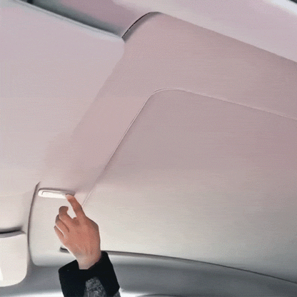 EVBASE Tesla Model 3 Y einziehbarer Sonnenschutz Glasdach Sonnenschutz